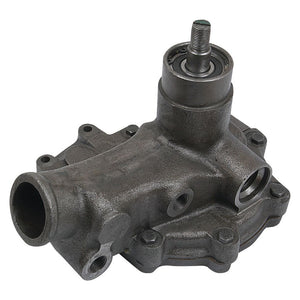 A metal mechanical component with multiple bolt holes and a cylindrical protrusion, possibly the Water Pump Assembly from Sparex, part number S.67641 for an International Harvester car engine.