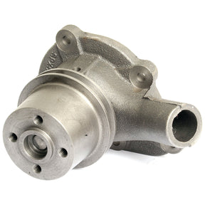 The Sparex Water Pump Assembly (Supplied with Pulley) - Part No.S.57757, is a metal automotive component featuring cylindrical and flange elements designed for attachment via bolt holes, making it ideal for integration with the David Brown 1190.