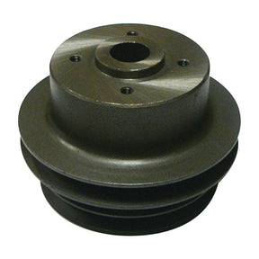 The Sparex Water Pump Pulley (Part No. S.60453) is specifically designed for Massey Ferguson tractors and features multiple grooves along with a central hole for attachment.

