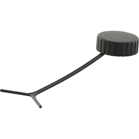 A Sparex Water Tank Cap (Sparex Part No. S.141012) in black plastic, attached to a flexible, Y-shaped strap.