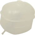 A Sparex Water Tank (Part No. S.68839) for Case IH, featuring a translucent plastic construction with a rounded top, a small spout at the bottom, and a capped opening at the top.