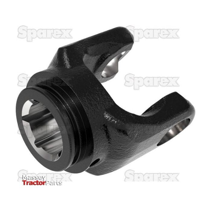 A black metal PTO Tube Yoke, measuring 71.5 x 57.5 x 5mm and featuring a visible internal spline, is shown against a white background with text overlays reading "Sparex" and "Massey Tractor Parts". This component meets Weasler specifications for PTO Series and Universal Joint Dimensions. It is referenced as Sparex Part No.S.4478 and has a U/J size of 42 x 104mm with a star profile.