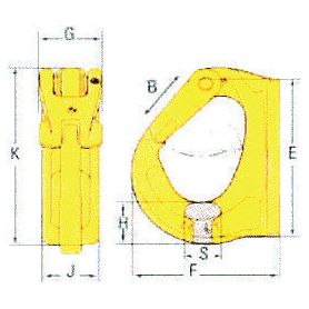 Weld On Hook
 - S.791601 - Massey Tractor Parts