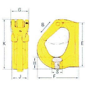 Weld On Hook
 - S.791615 - Massey Tractor Parts