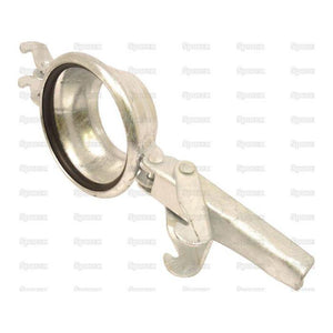 Weld on Clamp Ring - 4'' (100mm) (Galvanised) - S.115031 - Farming Parts