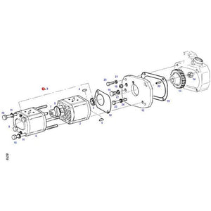 Wheel Pump - F178940010070 - Massey Tractor Parts
