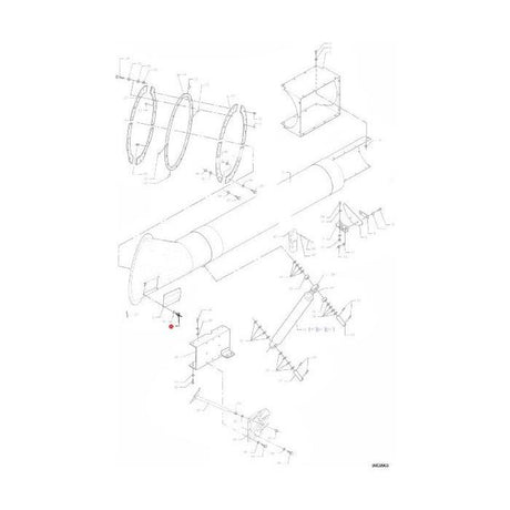 Wing Nut - D41057300 - Massey Tractor Parts