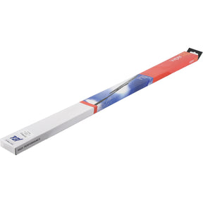 A long, rectangular box featuring a predominantly white design with red and blue accents contains a single Sparex Wiper Blade (Heavy Duty) - 26'' (650mm), specifically part number S.24766.
