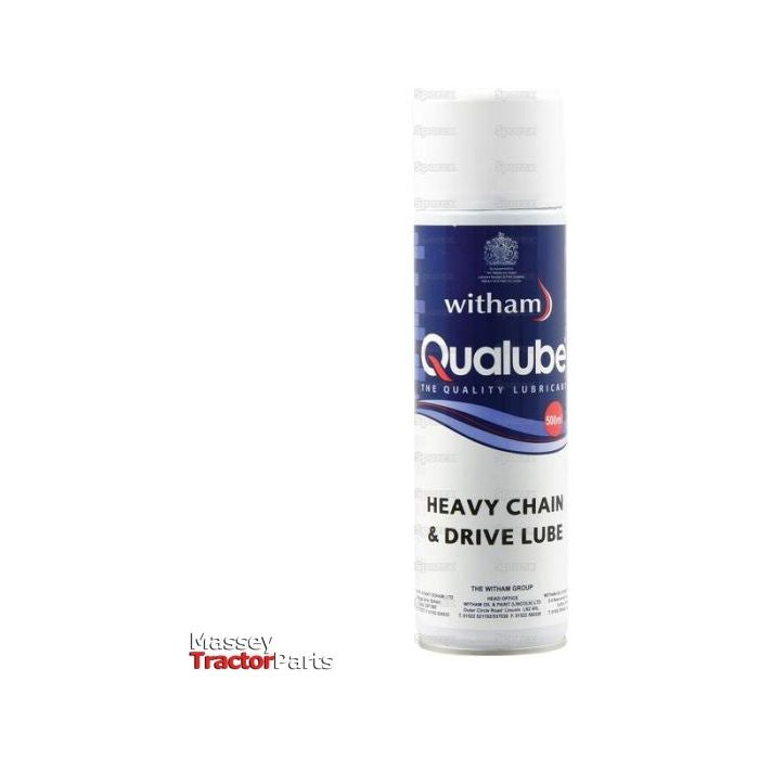 A can of Sparex Wire Rope & Chain Lube - 500ml (Sparex Part No. S.14681), known for its anti-rust properties, is displayed against a white background. This product is designed for lubrication purposes.