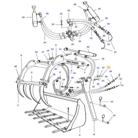 Massey Ferguson - Plastic Cap - AL5215121 - Farming Parts