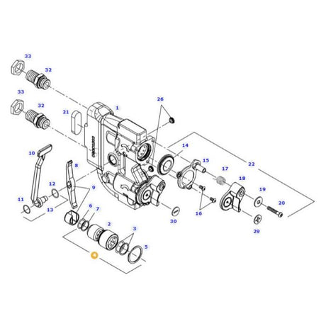 Fendt - Coupling Insert - F931962020440 - Farming Parts