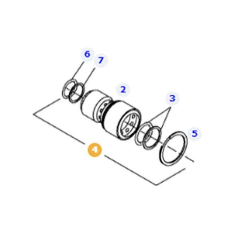 Fendt - Coupling Insert - F931962020440 - Farming Parts