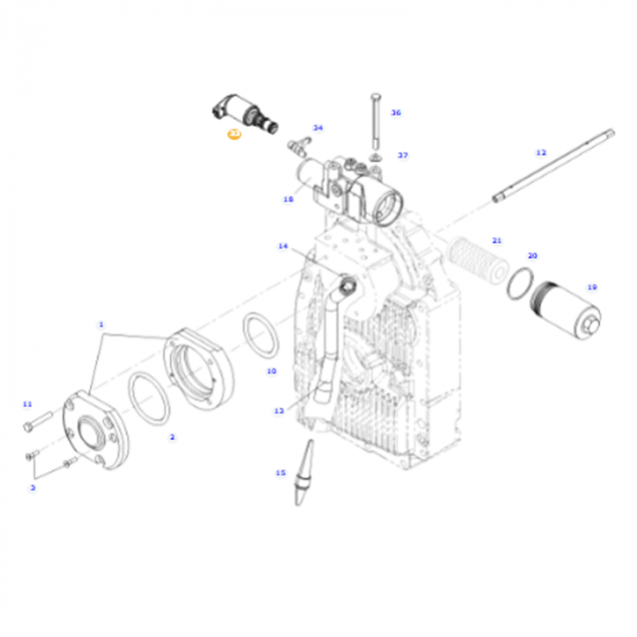 Fendt - Control Valve - G339150600050 - Farming Parts