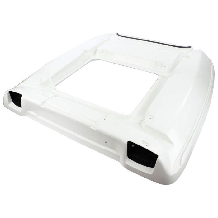 Fendt - Roof - H716810021061, from the renowned AGCO brand, features an open center section designed for ventilation or additional components. Resembling the precision engineering of a Fendt Vario, this piece ensures optimal performance while adding a sleek look to your vehicle when viewed from an angle.