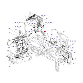 Massey Ferguson - Cable Kit - H725900040014 - Farming Parts
