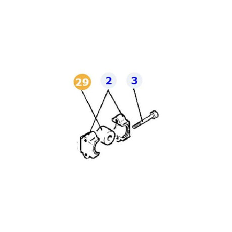 Massey Ferguson - Bush - S0633822 - Farming Parts