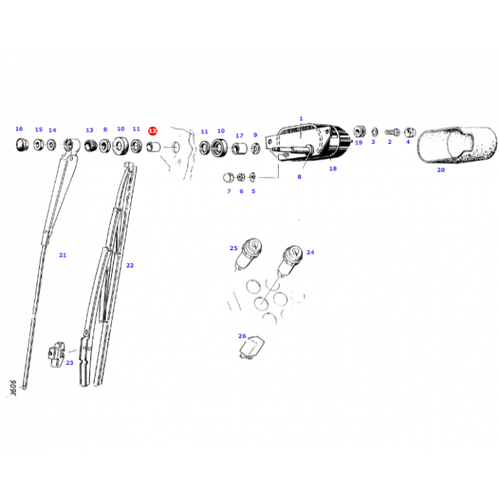 Fendt - Spacer Bushing - 275500280020 - Farming Parts