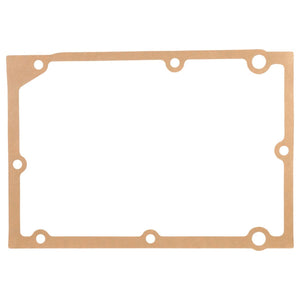 The AGCO Fendt - Seal - 278116050060 is a rectangular gasket featuring multiple holes along its edges, designed to fit between two components for sealing purposes. Its durable construction makes it ideal for heavy-duty applications, such as those in a Fendt tractor.