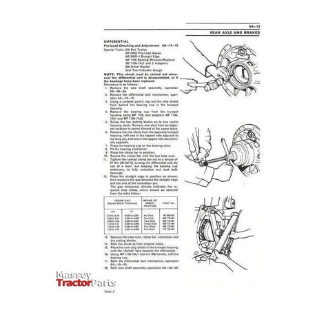 Massey Ferguson 500srs Workshop Manual - 1856072M2 | OEM | Massey Ferguson parts | Manuals-Massey Ferguson-Farming Parts,Repair & Reference Manuals,Tractor Parts,Workshop & Merchandising,Workshop Equipment