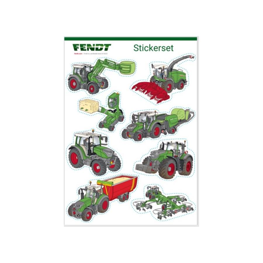 Fendt - Kids Sticker Set - X991022146000 - Farming Parts