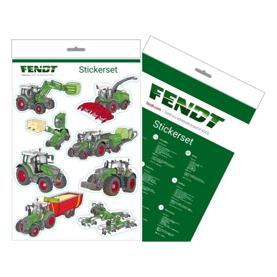 Fendt - Kids Sticker Set - X991022146000 - Farming Parts