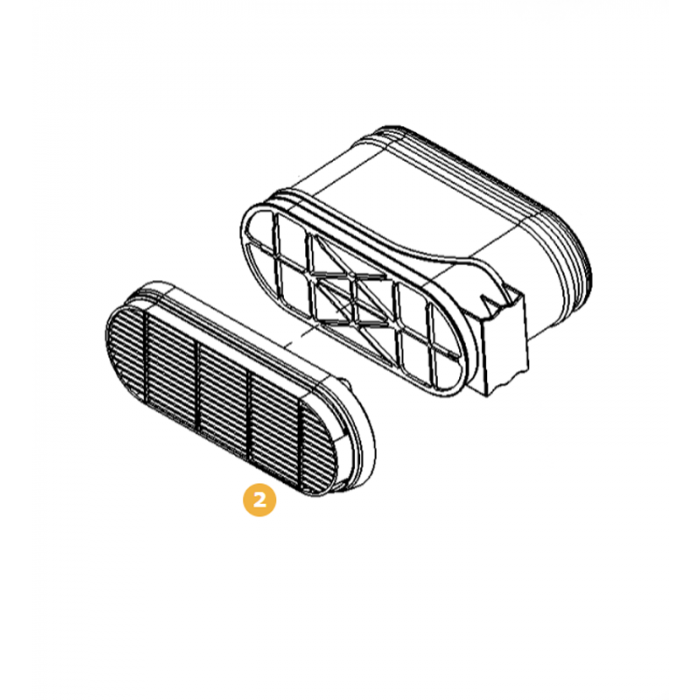 Fendt - Air Filter - V36539700 - Farming Parts