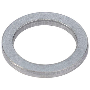 Close-up image of the AGCO Massey Ferguson Washer, product number V836652170, featuring a metallic circular shape with a central hole. Perfect for use in Massey Ferguson models.