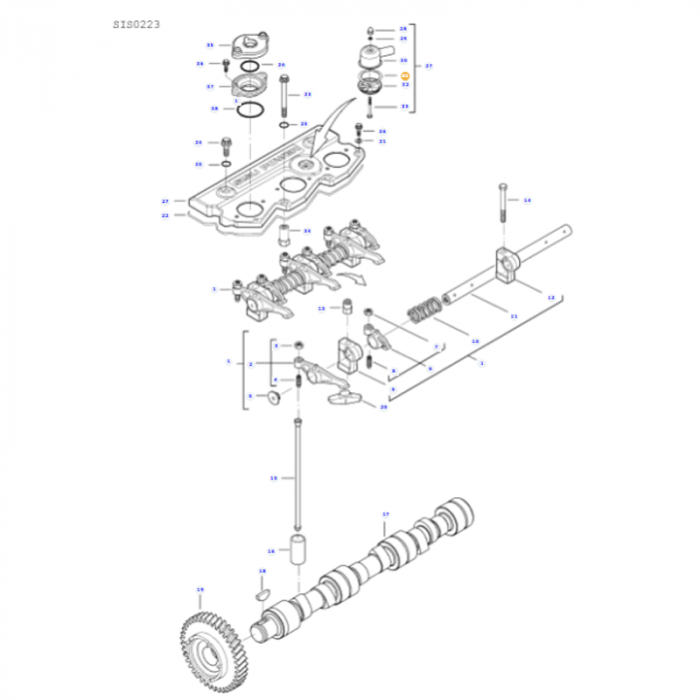 Massey Ferguson - Gasket - V836667459 - Farming Parts