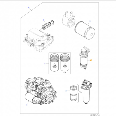 Massey Ferguson - Fuel Element - V836862563 - Farming Parts