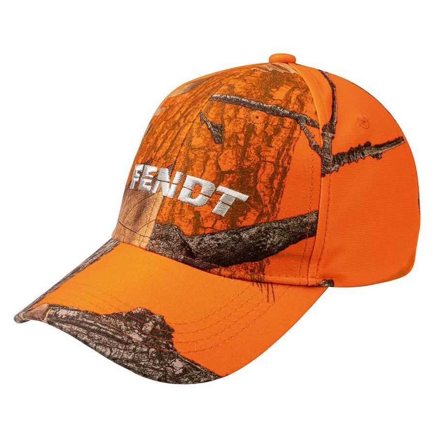 Fendt - Cap orange / camouflage - X991021092000 - Farming Parts