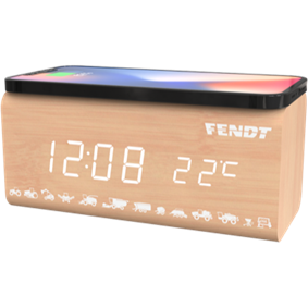 Fendt - Desktop alarm clock with additional functions - X991022153000 - Farming Parts