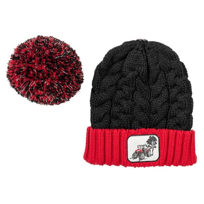 Massey Ferguson - Children’s Bobble Hat - X993312105000 - Farming Parts