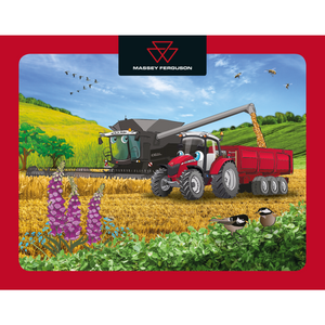 Massey Ferguson - SET OF 2 JIGSAW PUZZLES OF 36 PIECES FOR CHILDREN | NEW LOGO - X993342208000 - Farming Parts