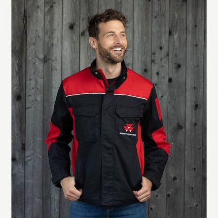 Black And Red Work Jacket - X993452102 - Farming Parts